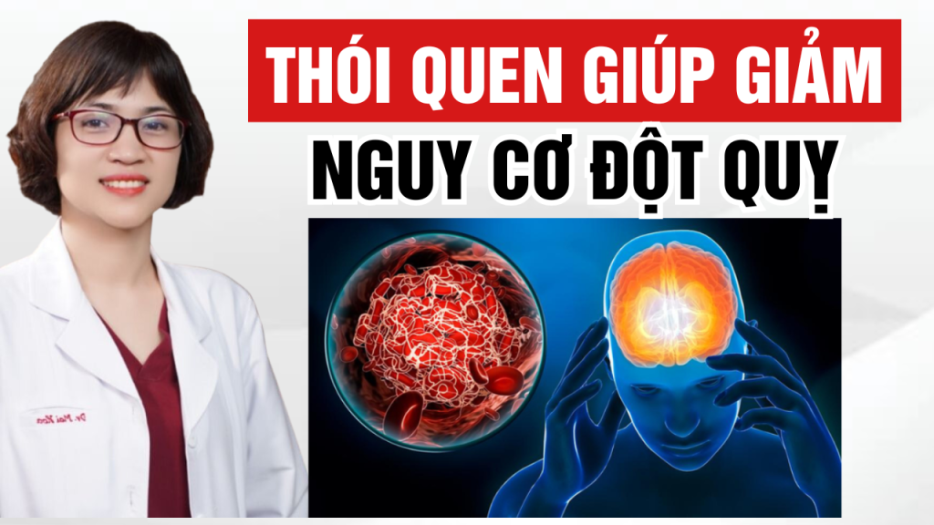 Thói quen giảm nguy cơ đột quỵ