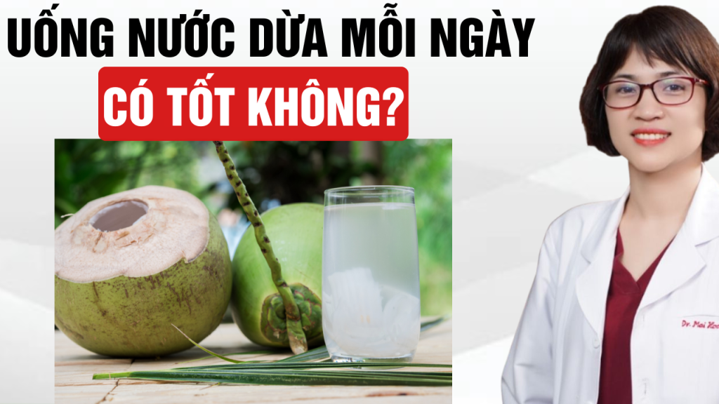 Uống nước dừa mỗi ngày đem lại 3 lợi ích